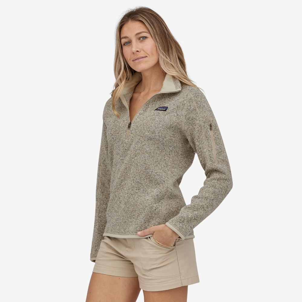 Patagonia better sweater grey quarter zip size XL